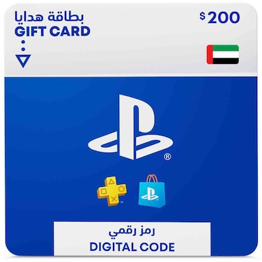Sony PlayStation Store Digital Wallet Top-Up 200 USD UAE, ESD