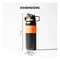 Borosil Vacuum Sip Bottle Black 560ml
