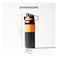 Borosil Vacuum Sip Bottle Black 560ml