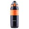 Borosil Vacuum Sip Bottle Black 560ml