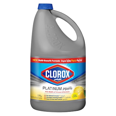 Clorox Platinum Bleach Crisp Lemon 3.78L
