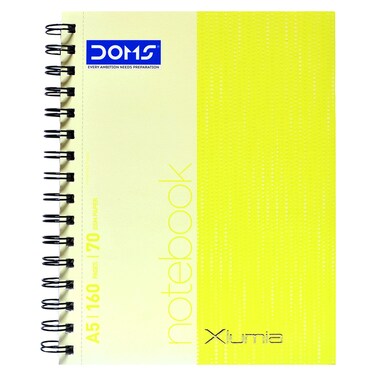 دومز دفتر  إكسلوميا A5 160 صفحة بألوان متنوعة