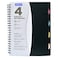Doms 4 Subject Notebook A4 120 Sheets
