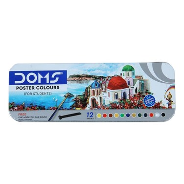 دومز ألوان ملصقات 12 درجة