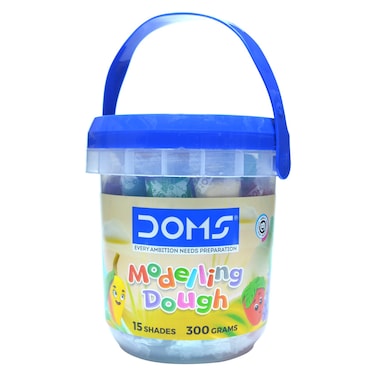 Doms Modelling Dough 8782 15 Shades 300g