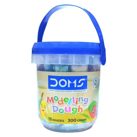 Doms Modelling Dough 8782 15 Shades 300g