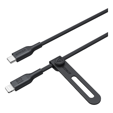 Anker Bio Based USB-C To Lightning Data Sync Charging Cable Black 3ft