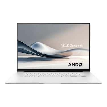 ASUS Zenbook S16 UM5606WA-RK233W, AMD Ryzen AI 9 HX 370, 32GB RAM, 2TB SSD, 16-inch 3K OLED, Windows 11 Home, Scandinavian White, English/Arabic Keyboard