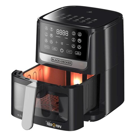 Black &amp; Decker Airfryer, AF4500-B5, Black, 4.5 L