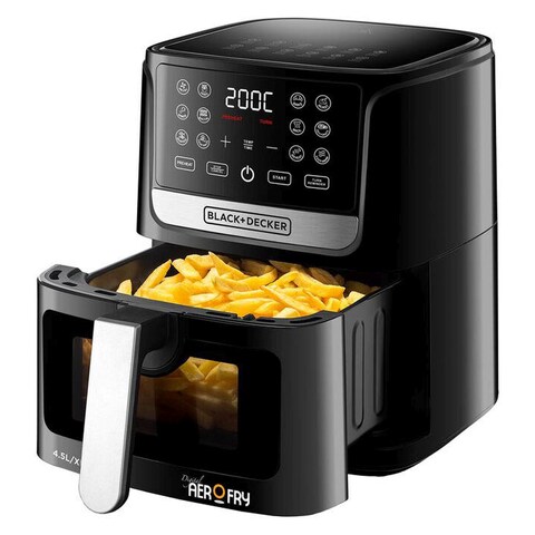 Black &amp; Decker Airfryer, AF4500-B5, Black, 4.5 L