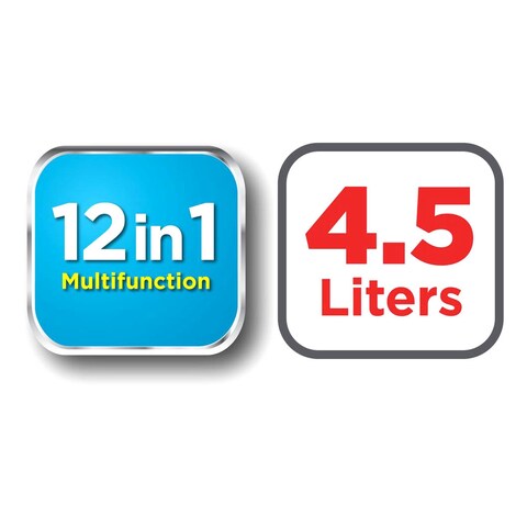 Black &amp; Decker Airfryer, AF4500-B5, Black, 4.5 L