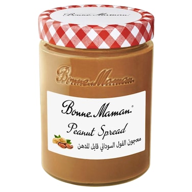 Bonne Maman Peanut Butter Spread Smooth 325g