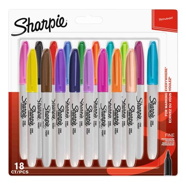 Sharpie Fine Point Permanent Markers Assorted 18 PCS