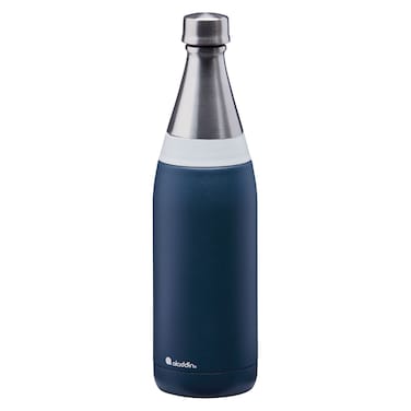 Aladdin Fresco Twist and Go Thermavac Stainless Steel Water Bottle Deep Navy 0.6L