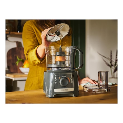 Kenwood MultiPro Compact Food Processor FDP31 Slate Grey 1.2L