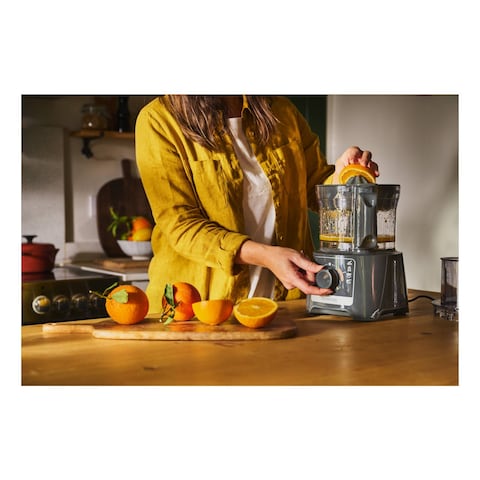 Kenwood MultiPro Compact Food Processor FDP31 Slate Grey 1.2L