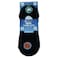 Outdoor Boys Cotton Rich Invisible Socks with Non-Slip Heel, 3-14 Years, 3 Pairs