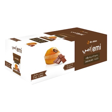 إيمي كب كيك بنكهة الشوكولاتة 40 غرام، حزمة من 12