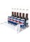 Strayelf Soda Can Organizer for Refrigerator, Drink Organizer for Fridge,Spring Loaded Self-Pushing Automatic Glide Adjustable Drink Beverage Rack Bottle Dispenser Storage (White, 3 Rows)