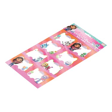 Gabby's Dollhouse Printed Name Labels in Opp Bag A4 2 Sheet