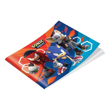 سونيك برايم القنفذ كراسة رسم مطبوعة