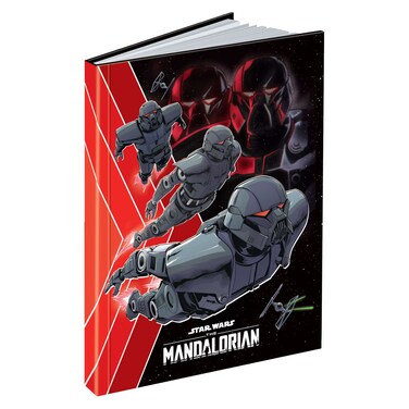 Star Wars The Mandalorian Printed Hard Cover Binding Notebook 100 Sheet