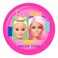 Barbie Printed Melamine Plate