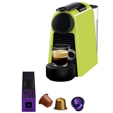 نسبريسو ميني إيسنزا ماكينة تحضير القهوة، 1310 واط، 0.6 لتر، أخضر، إيقاف تلقائي