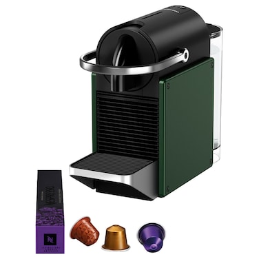 Nespresso&nbsp;Pixie C coffee machine by&nbsp;Nespresso, Dark Green - UAE Version