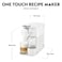 Nespresso Coffee Machine Lattissima One, 1450 W, 1 L, Porcelain White, Plastic, Removable Tank