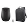 Lenovo 300 Wireless USB Mouse Black and B210 Backpack Black 15.6inch