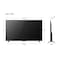 TCL 55-Inch UHD Smart LED Google TV 55P61B Black 2024