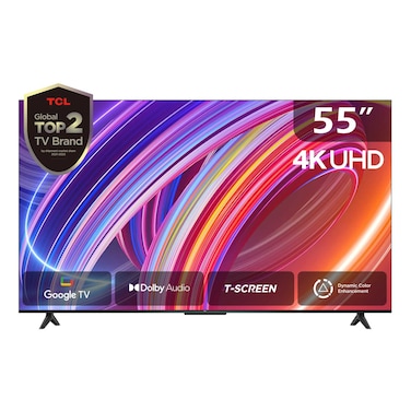 TCL 55-Inch UHD Smart LED Google TV 55P61B Black 2024