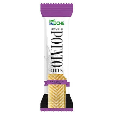 كوتشي رقائق البطاطس  بالكريمة الحامضة والبصل، 60 غرام