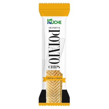 كوتشي غراندور رقائق البطاطس بالجبن والبصل، 60 غرام