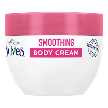 St. Ives Smoothing Body Cream with Rose Water and Argan Oil 300ml