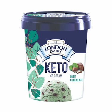 London Dairy Keto Mint Chocolate Ice Cream, 473ml