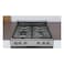 Indesit 4 Gas Burners Cooker With Grill IS67G1PCX Stainless Steel 60x60cm