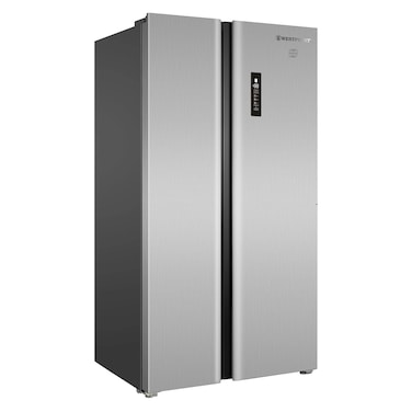 Westpoint Side By Side 2 Door Refrigerator WSTW5423EDI Stainless Steel 488L