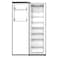 Westpoint Upright Freezer WVM3123EI Silver 257L