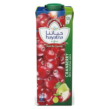 Hayatna Cranberry With Cocktail Juice 180ml
