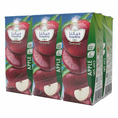 عصير تفاح حياتنا 180 مل - عبوة من 6