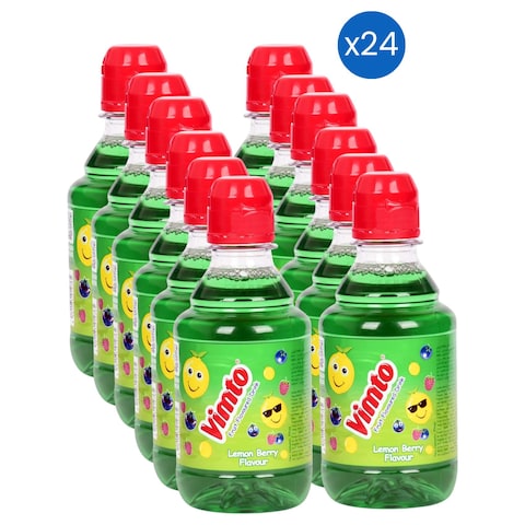 Vimto Lemon Berry Flavoured Fruit Drink 250ml Pack of 24