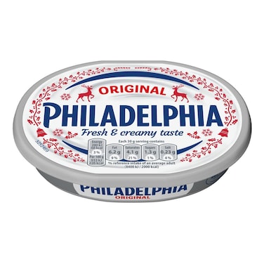 فيلادلفيا جبنة كريمية ناعمة أصلية 165 غرام مع قسيمة هدية