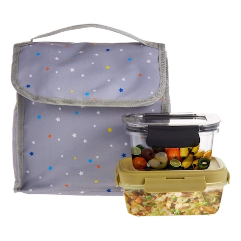 Home Pro Square Shaped Food Container Set 5 PCS
