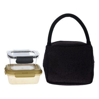 Home Pro Square Shaped Food Container Set 5 PCS