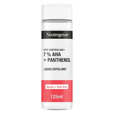 Neutrogena Spot Controlling Plus 7% Aha Plus Panthenol Liquid Exfoliant. 125ml