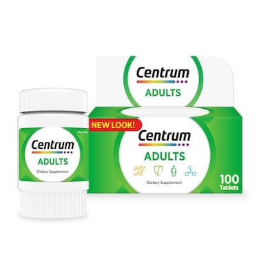 Centrum Adult Multivitamin Tablets, Pack of 100's