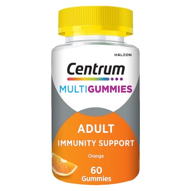 Centrum Multi Gummies Adult Immunity Support Food Supplement Orange 60 Gummies