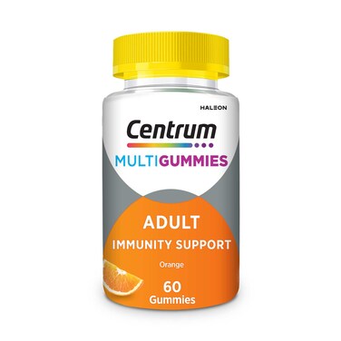 Centrum Multi Gummies Adult Immunity Support Food Supplement Orange 60 Gummies